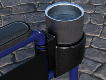 Load image into Gallery viewer, Wheelchair Frame-Mounted Cup Holder (45° / 90°)