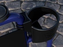 Load image into Gallery viewer, Wheelchair Frame-Mounted Cup Holder (45° / 90°)