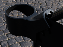 Load image into Gallery viewer, Wheelchair Frame-Mounted Cup Holder (45° / 90°)
