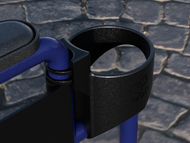 Wheelchair Frame-Mounted Cup Holder (45° / 90°)